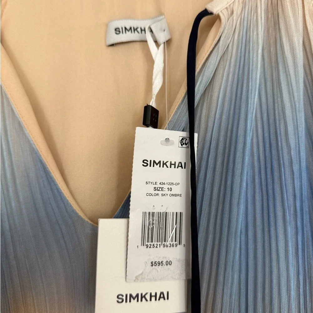 NWT Simkhai Adasia Mini Dress in Sky Ombre